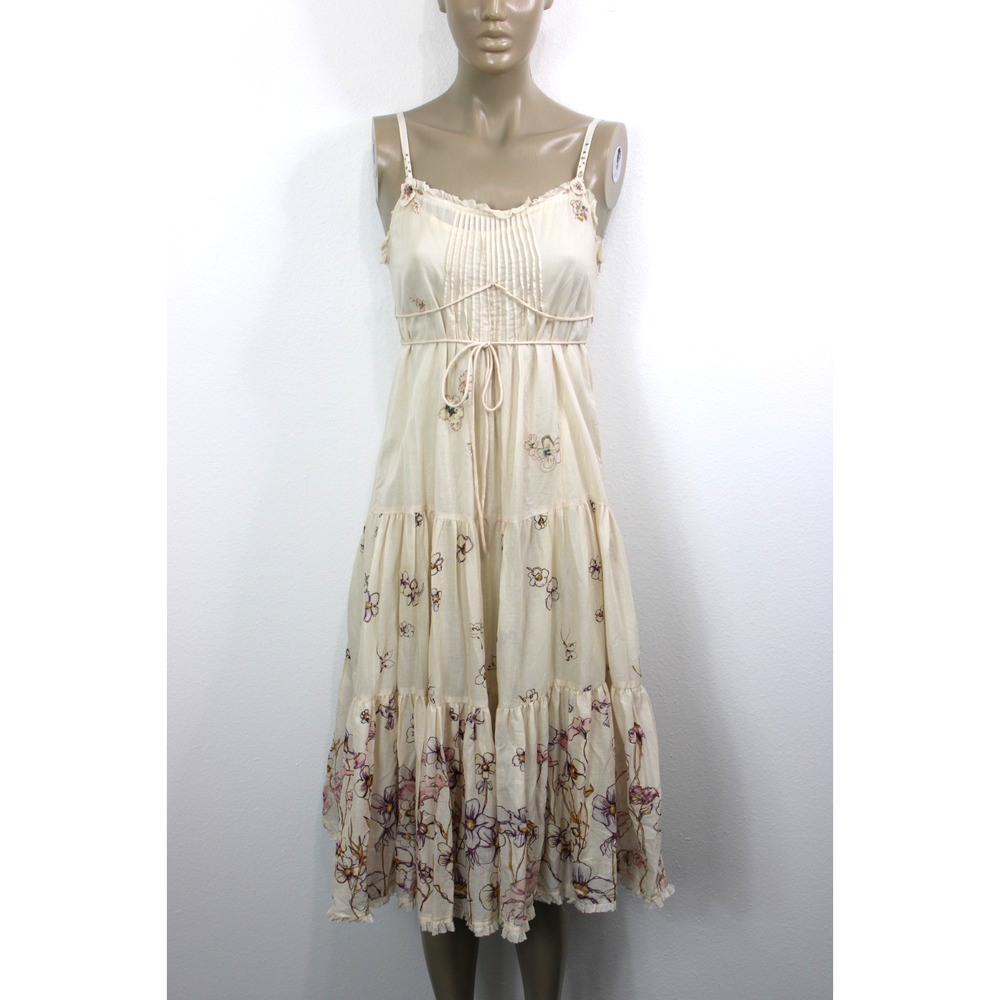 Rebecca Taylor Floral Midi Dress 4 Cottagecore Romantic Fairycore Sundress